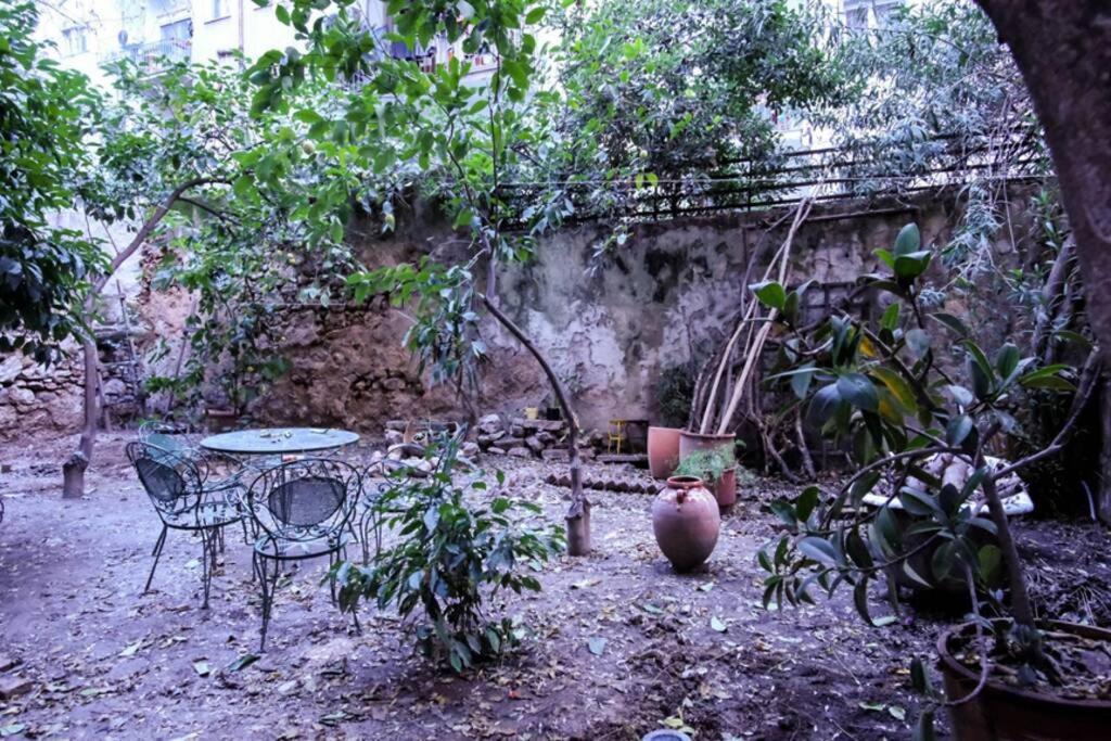 Calm And Cozy Flat With Romantic Garden Ateny Zewnętrze zdjęcie